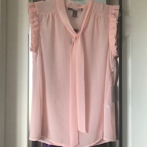 NWT Forever 21 Ruffled Bow Front Blouse